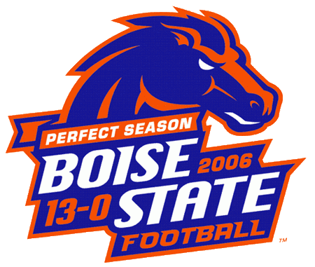 Boise State Broncos 2006 Special Event Logo iron on paper